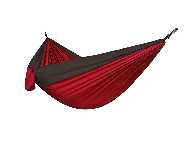 Single Person Leisure Cloth Hammock Outdoor Simple Swing Anti Rollover Camping Portable Nylon Hammock