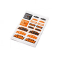 8.5inches X 11inches A4 Waterproof Glossy Inkjet Print Label With 3.5inches X1.5 Inches 12 Labels/Sheet