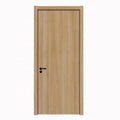 Modern Simple Flush Door Design MDF Melamine Wooden Door Interior Bedroom Oak Wooden Door for Apartment