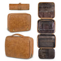 PU Leather Hanging Toiletry Bag Pouch Box Case Large Luxury Design Men Women Portable Cotton Nylon Outdoor Travel Makeup