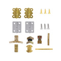Custom Design Polish Chrome Mini Box Hinges