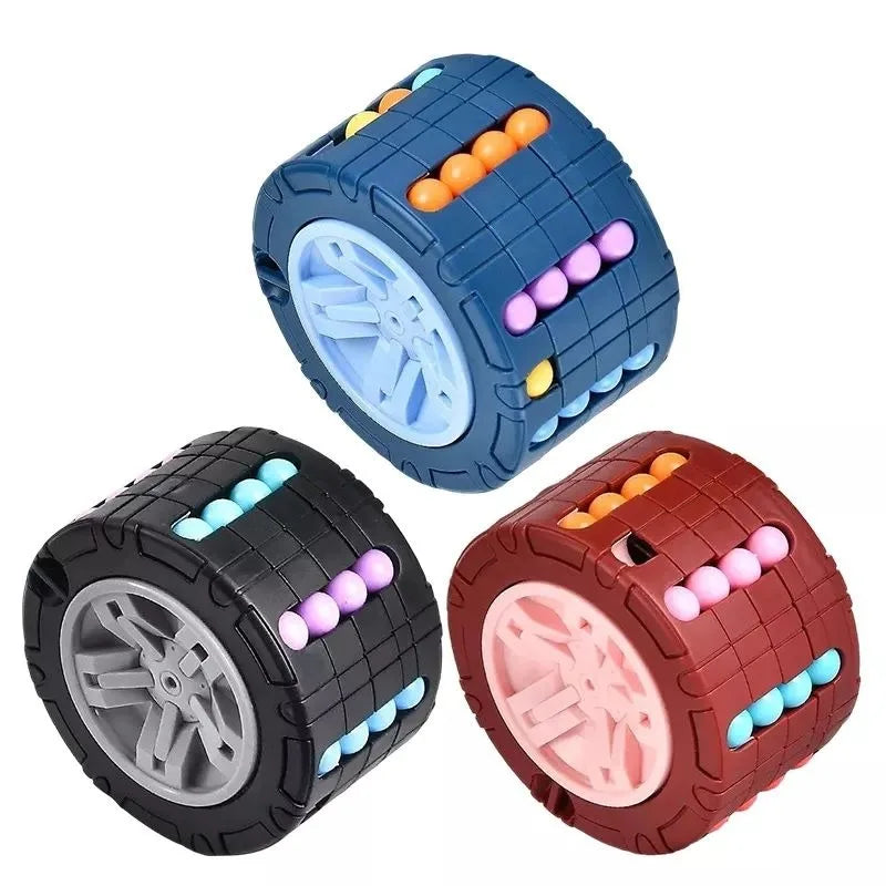 Wheel Rotation Magic Wheel Puzzle Magic Cube Early Childhood Education Thinking Training Magic Group Fingertip Decompression Toy