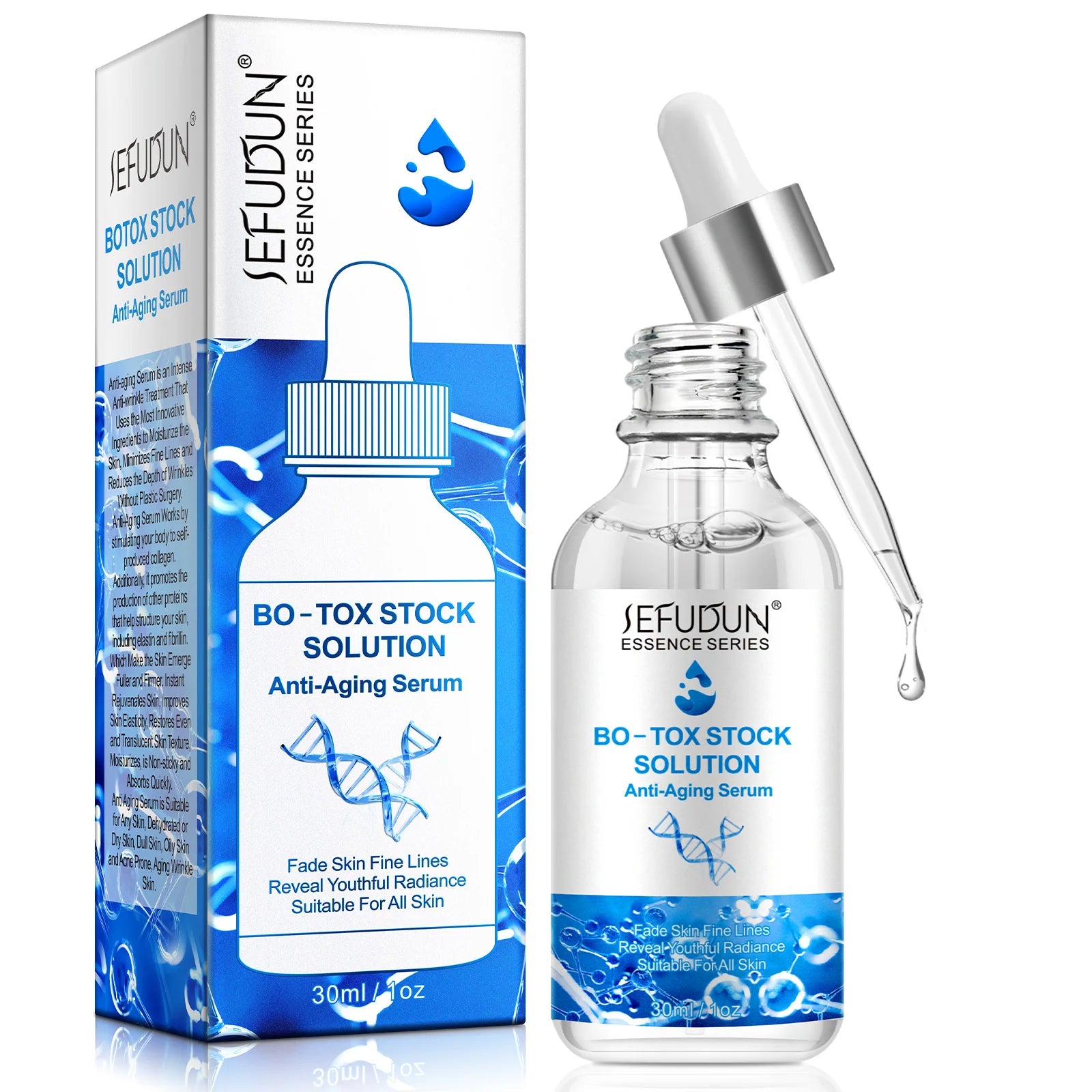 SEFUDUN Face Skin Care Moisturizer Firming Anti Wrinkle Vitamin c Ceramide Hyaluronic Acid Collagen Anti Aging Serum
