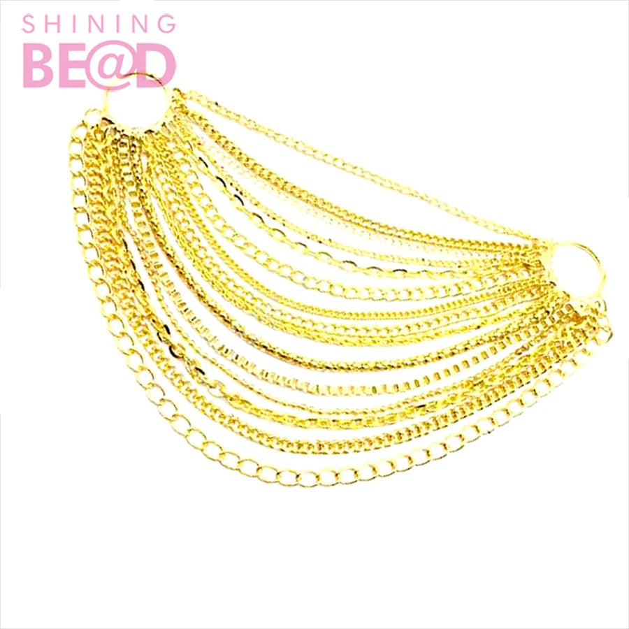 Metal Chain Buckles Bikini Buckle/Clothing Connector Decoration Buckle Chain Beachwear Decorate