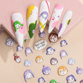New Craft Nail Stickers Japanese 5d Nails Sticker Three-dimensional Snowflake Nail Art Stickers for Girls