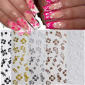 New Style Factory Price Valentine's Day Nail Art Stickers Exquisite Long-lasting Nail Jewelry Decals MegaBDM