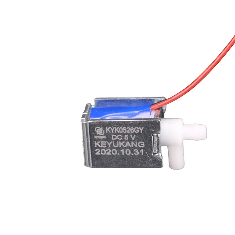Factory Custom DC 6V 2 Way Safety Solenoid Air Air Compressor Check Valve for Medical Device