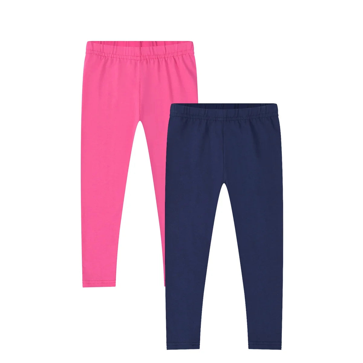 2 Pack Leggings for Girls Kids Girls Thick Leggings Cotton Girls Pants Full Length Stretchy