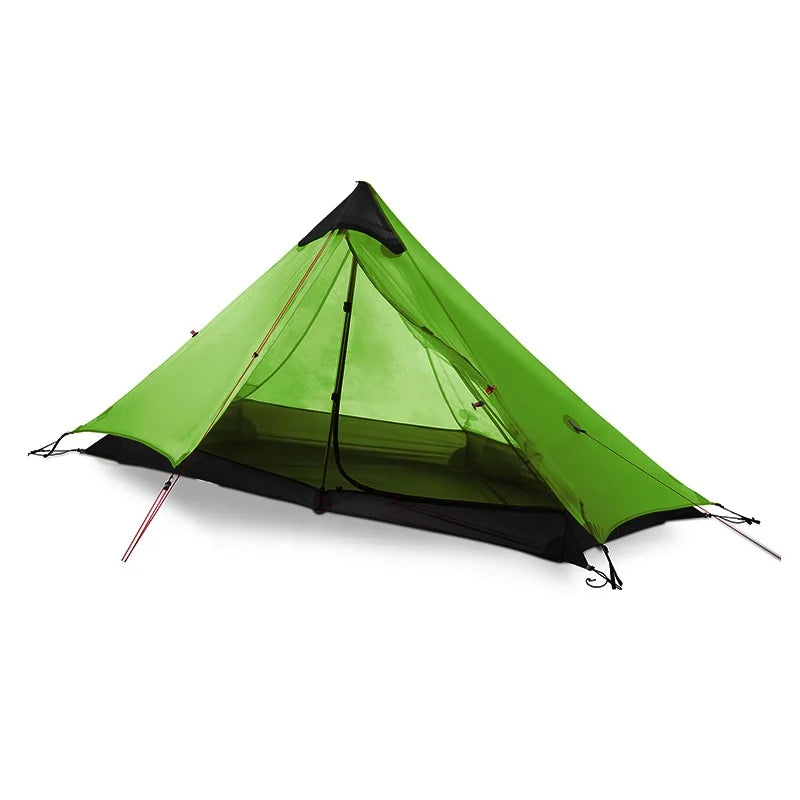 New Version 230cm  Lanshan 1 Ultralight Camping 3/4 Season 15D Silnylon Rodless Tent