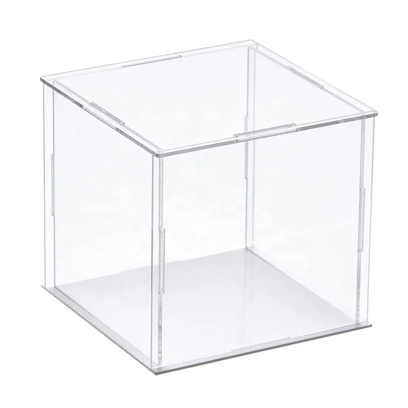 Manufacturer Factory Supplier Personalised OEM Customized logo Clear Acrylic Box Acrylic Display case