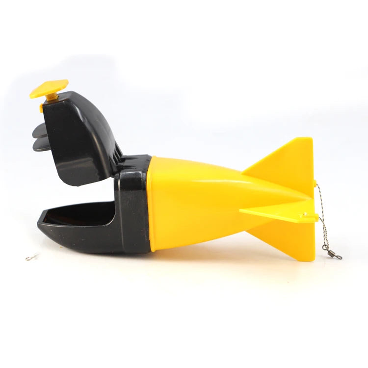 Fishing Floating Spod Bomb Bait Rocket Tackle Tool Deep Water Bomb