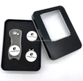 FREE CUSTOMIZATION Golf Divot Repair Tool Ball Markers Hat Clip golf Gift Sets Tinplate Box golf accessoires