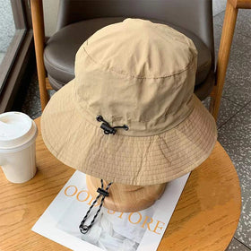 Custom Branded Personalized Logo Sun Protection Outdoors Foldable Waterproof Bucket Fisherman Hat