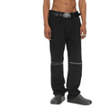 2024 Fashion New Design Zipper Jeans Quality Plain Color Jeans Special Knee Zipper Design Straight Fit Jeans for Men