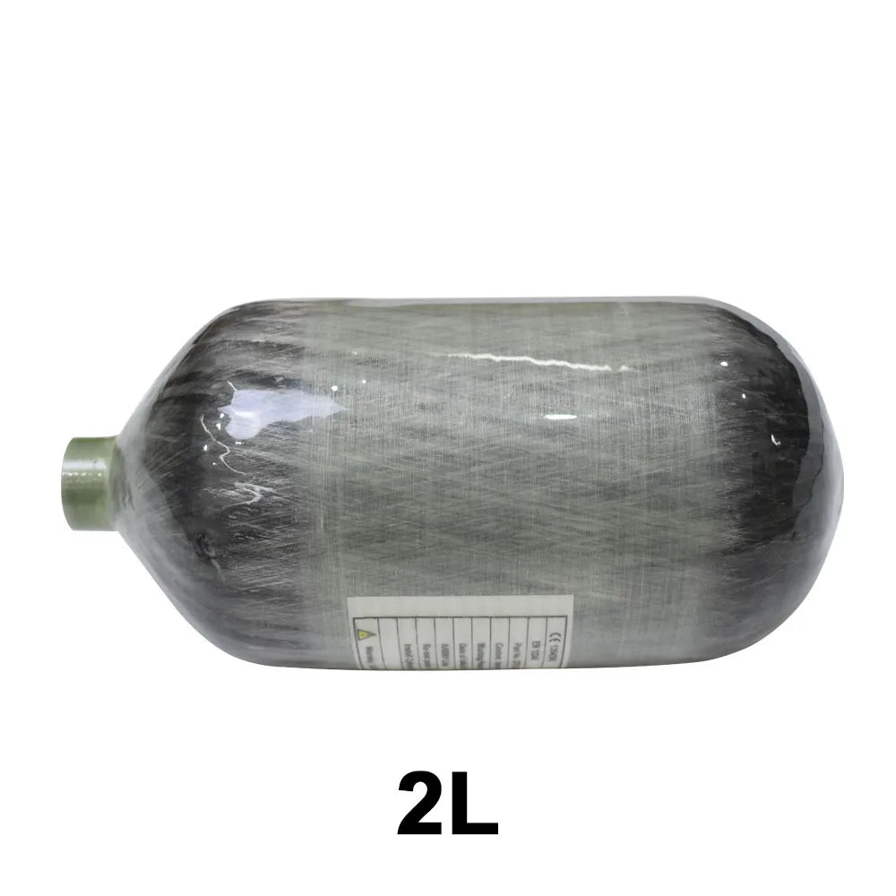 TUXING Manufacturer Direct Sale ODM High Pressure 2L 300Bar 4500psi Fully Wrapped Composite Carbon Fiber Scuba Diving Air Tank