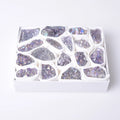 Decorative Natural Rock Quartz Aura Amethyst Crystal Clusters Mineral Specimen With Gift Box