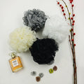 50g Loofahs  Balls Rich Lathers Mesh Loofah Body Scrubber Single Color Bath Puff Shower Sponge