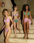 MLY Custom Swimwear Fabric Spandex Tankini Swimsuit Bikini Beach Wear Bikini Manufacturer