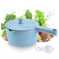 Multifunctional Kitchen Tools Spina Salad Mixer Manual Fruit and Vegetable Spinning Strainer Shaker Salad Spinner