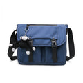 Custom Multifunctional Durable Trendy Business Casual Waterproof Nylon Mens Single Shoulder Crossbody Messenger Bag for Male