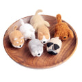 Customized Handmade Folk Art Cute Cartoon Europe Faceless Dogs Wool Roving Felt Hot Sale Felters DIY Craft Set Children Adult