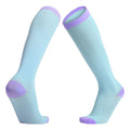 Multi Color Shock Absorption Sports Socks Athlete Knee High Soccer Basketball Running Socks