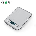 OEM Custom Battery USB Charging Stainless Steel 5kg/1g 10kg/1g Rectangle LCD Display Accurate Coffee Use Digital Kitchen Scale