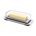 Custom Large Butter Dish with Knife Bulk Eco-Friendly French Plastic Container Plant Pattern Pickle Keeper and Butter Holder
