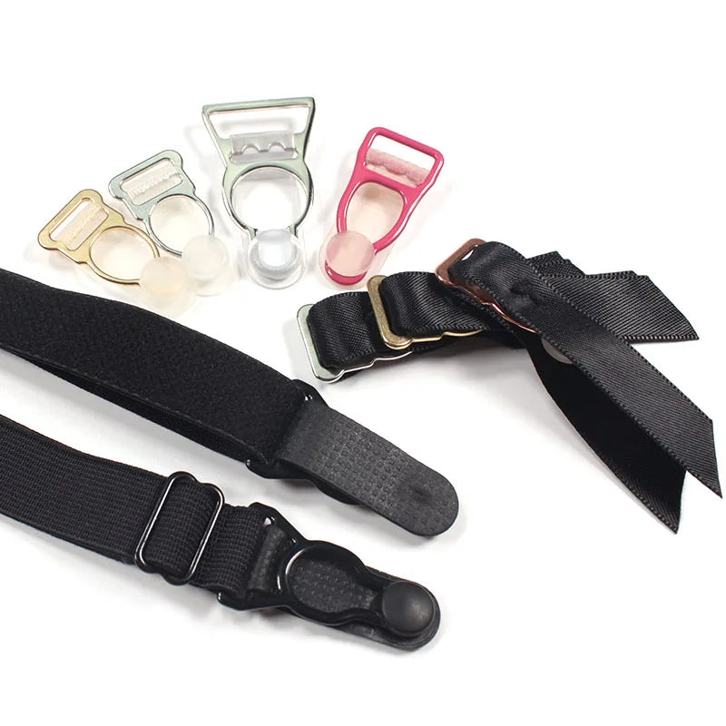 Electro-plated Suspender Clips Garter Belt Clip for Sexy Underwear