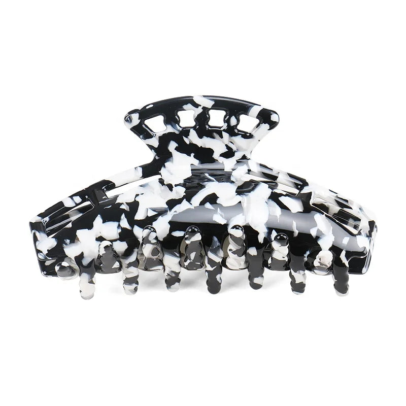 Wholesale Classic Retro Models Acetate Hair Clips Large 10cm Hair Claw Colorful Hair Clamps Claw Clip