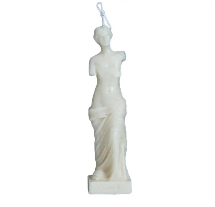 HY Goddess Ancient Roman Pillar Silicone Mold for Candle Soap Resin Jewelry Making DIY Crafts Arts Decoration