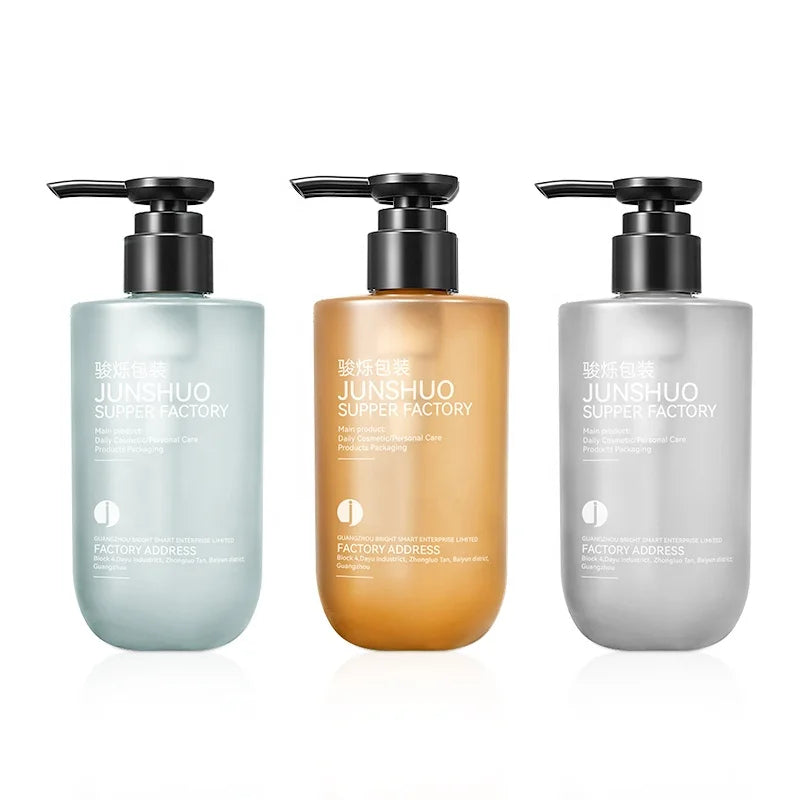 New Design 250ml Custom Plastic Shampoo Bottle Empty Bottle