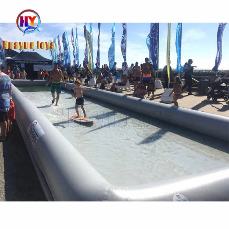 20*3m Inflatable Skimboard Pool Game / Inflatable Pool for Skimboarding / Inflatable Skimpool lane for Sale