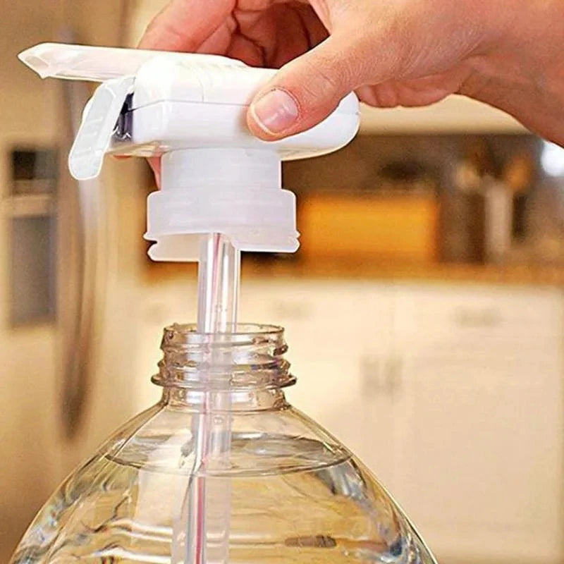 New Automatic Beverage Straw Suction Device Magic Tap Electric Water Milk Beverage Dispenser Automatic Pipette Household Outdoor