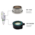 Raysoar Focus Lens D37 C100 F150 F200  Laser Focusing Collimation Lens for Raytools BM115 BT240S Laser Cutting Head