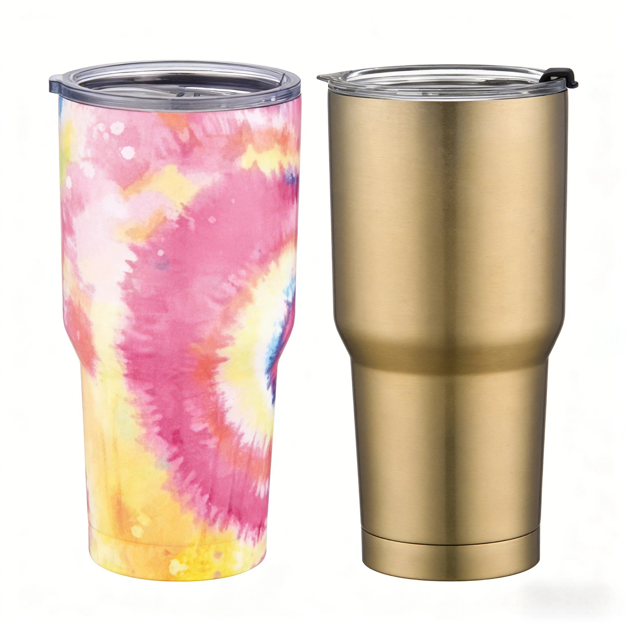 Multi-Purpose Lightweight Double Walled Tumbler Easy-Clean Portable Coffee Tumbler Hot and Cold