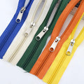 Meetee AP672 5#-10M DIY Handmade Sewing Zip Accessories Thickened Duvet Cover Zippers Clothing Luggage Colorful Nylon Zipper