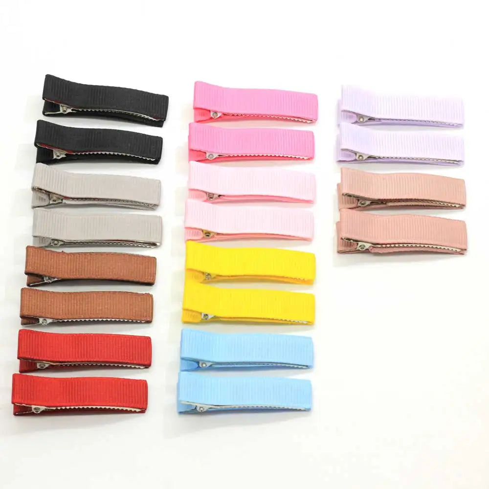 4cm 5cm Colorful  Kids Hair Clip for Girls Accessories DIY Hairclip Hairpins Headwear Pins Barrette Single Prong Alligator Claws