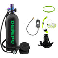 DEDEPU 4L 25-40 Mins  Emergency Rescue Kit Diving Rebreather Adult Diving Swimming scuba Adapter  Diving Oxygen Tank