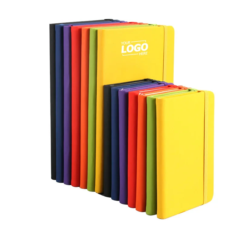 Customizable PU Leather A5/A6 Notebook - Stylish Diary for Students & Professionals