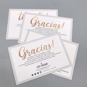 Custom Thank You Card for Small Business Coated Paper Hot Sale Thank You Cards Custom with logo