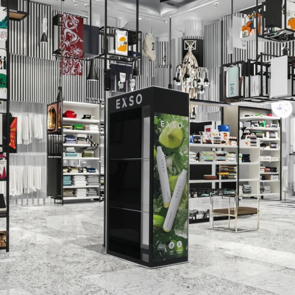 2025 Custom Portable LED Light Acrylic Display Rack Modern Eco-Friendly Custom Acrylic Display Stand