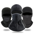 Winter Riding Mask Warm Motorcycle Riding Hood Outdoor Windproof Fleece Cycling Black Ski Mask