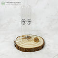 Wholesale Empty Clear Glass Tube With Wooden Cork for Vanilla Beans
