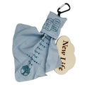 Custom Logo Printed Microfiber Cloth Key Chain Pouch with Carabiner for Eyeglasses Glass Phone Screen Cleaning
