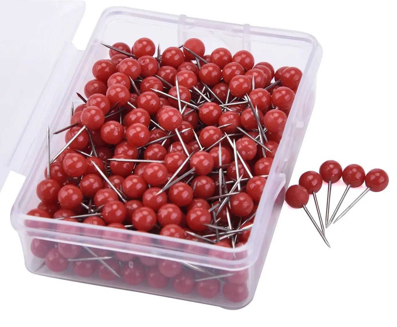 300 Pack Red Map Push Pins MapTacks Push Pin