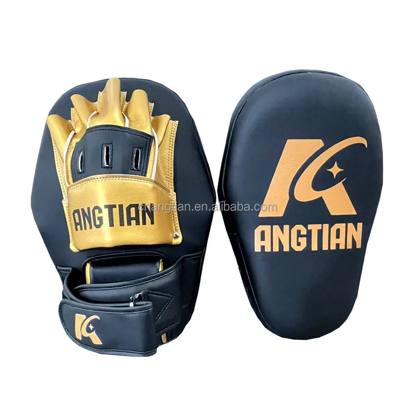 ANGTIAN Supplier Custom Classic Light Weight Training Air Thai Pads Fight Gear Impact MMA Boxing Air Thai Pads