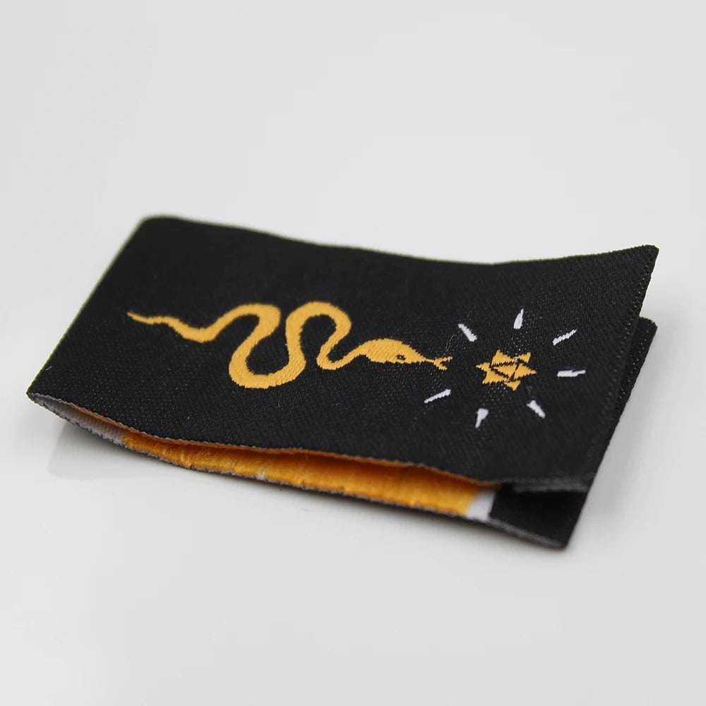 High Performance Custom Logo Customised Clothing Labels Custom Woven Custom Logo Tags for Clothes Garment Labels Main Labels