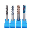 JR CNC Cutter Tool Milling Cutter Square Face End Mill HRC 45/55/60/70 Solid Carbide End Mill for Metal