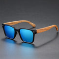 Fashion Handmade Ce Custom Logo Sun Glasses Men Shades Sunglasses Bamboo Pc Wood Wooden Sunglasses Polarized Uv400